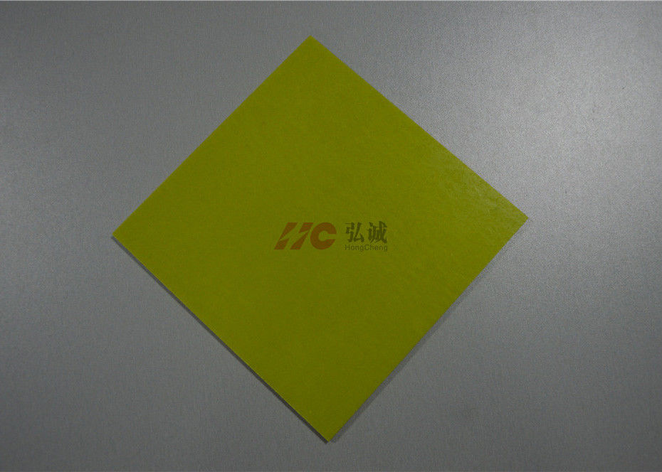 Durable UPGM 203 Insulation Sheet / Yellow Laminate Sheet With RoHS Certified