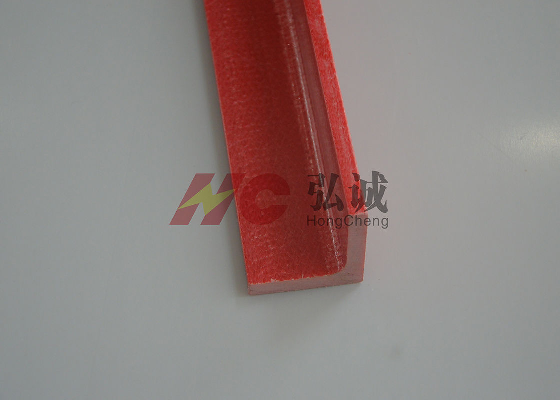 High Tensile Strength Pultruded Profiles GPO-3 L Angle Excellent Flexural Strength